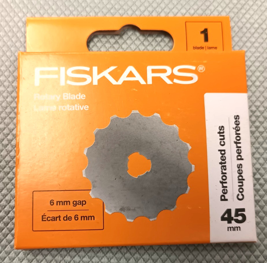 Fiskars Perforating Rotary Blade 45mm- - 193610
