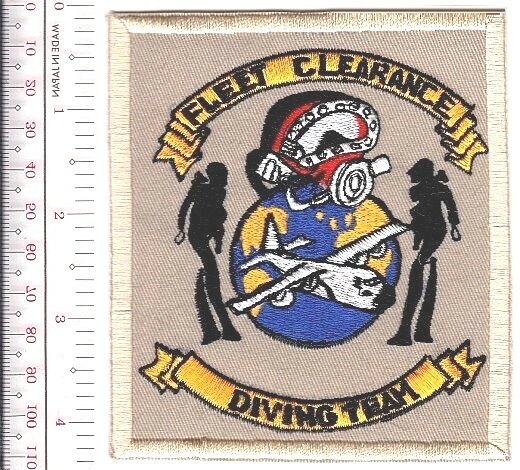 England Royal Navy Fleet Clearance Diving Team ABN Naval Special Op.NO TARIFF