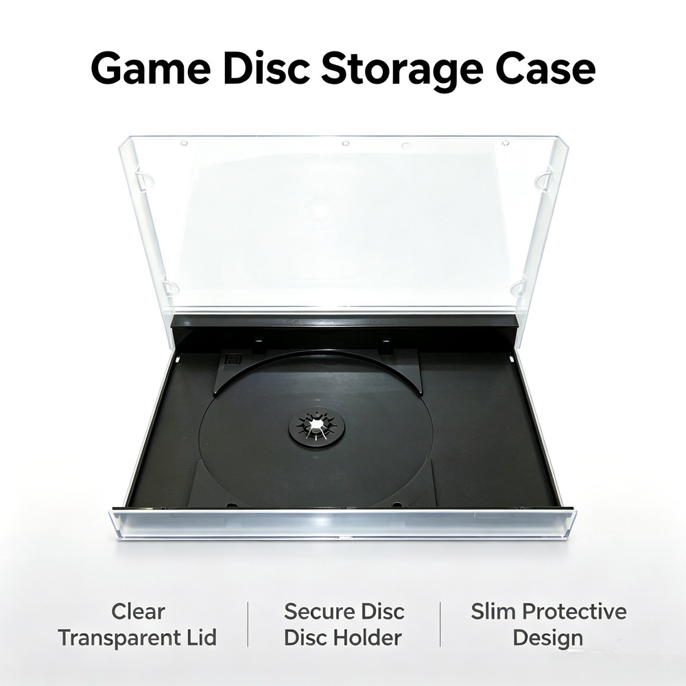 LongBox Replacement Game Case Compatible Sega Saturn Genesis CD PlayStation 1