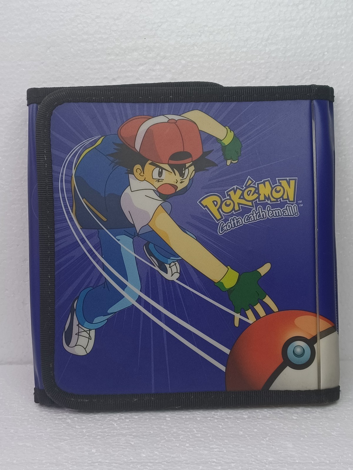 1999 Pokèmon Blue Gotta Catch em All Nintendo Game Storage Case Used Read Descrp