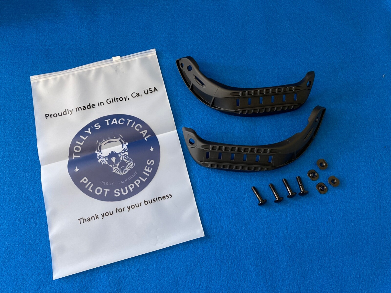 Tactical Military Combat / Pilot Flight Helmet Side Rails Fast Mich ARC USA #4