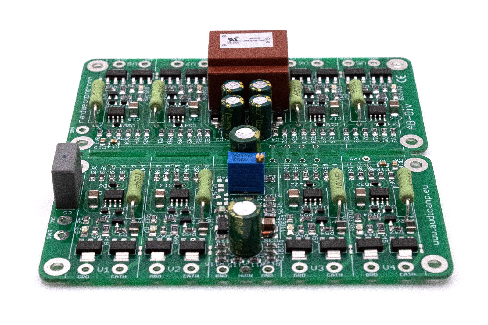 Auto Bias Module for 8 tubes (one PCB to control 8 power tubes)