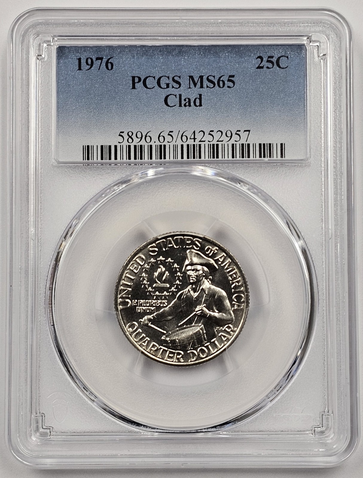 1976 Washington Quarter MS65 Clad