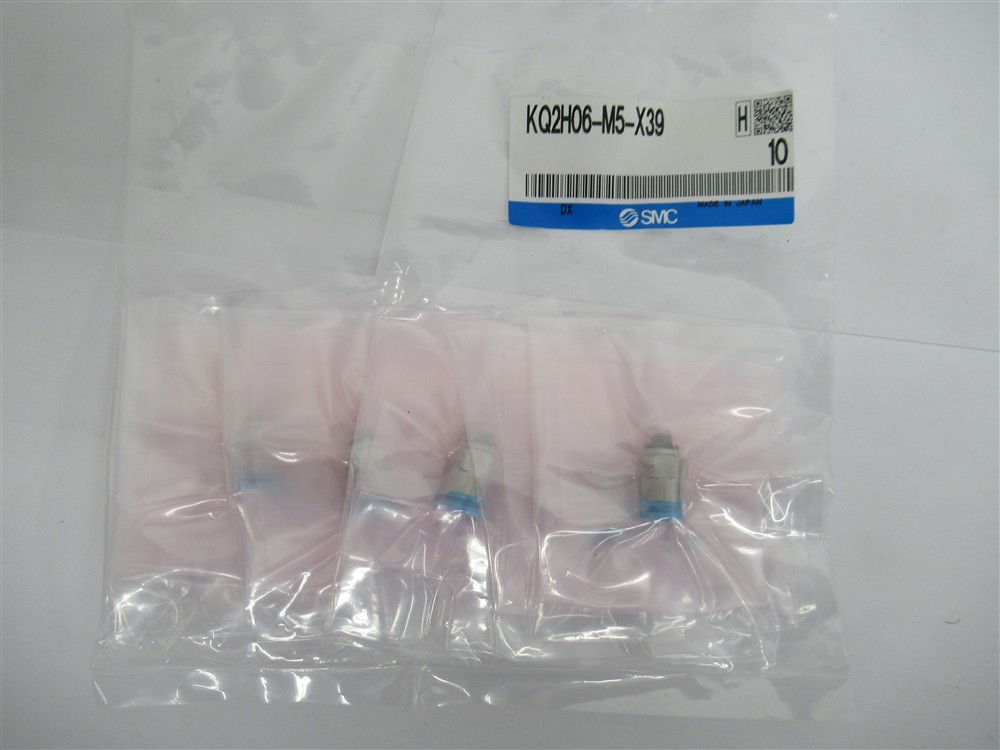 SMC KQ2H06-M5-X39 Fitting, 10pk