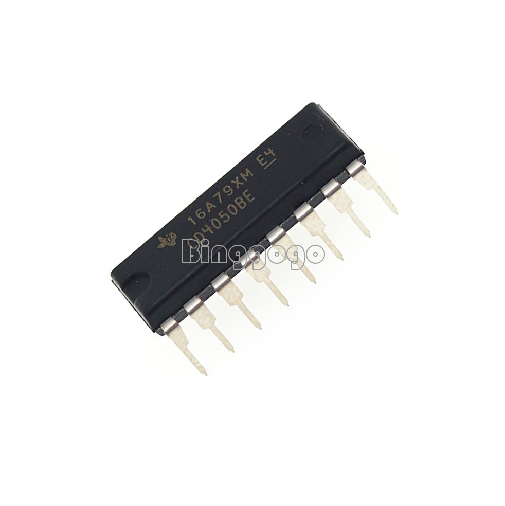 5 PCS CD4050BE CD4050 TI HEX Non-Inverting Buffer/Converter r DIP-16 NEW