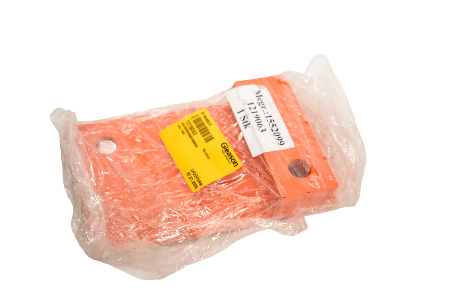 Gleason 1219063 Sicherungswinkel Megr 1552099 Orange Steel Mounting Bracket New