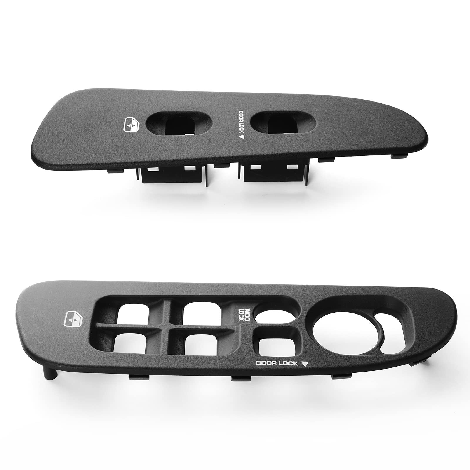 Driver Passenger Window Bezel Panel Trim for 2002-2009 Dodge Ram 1500 2500 3500