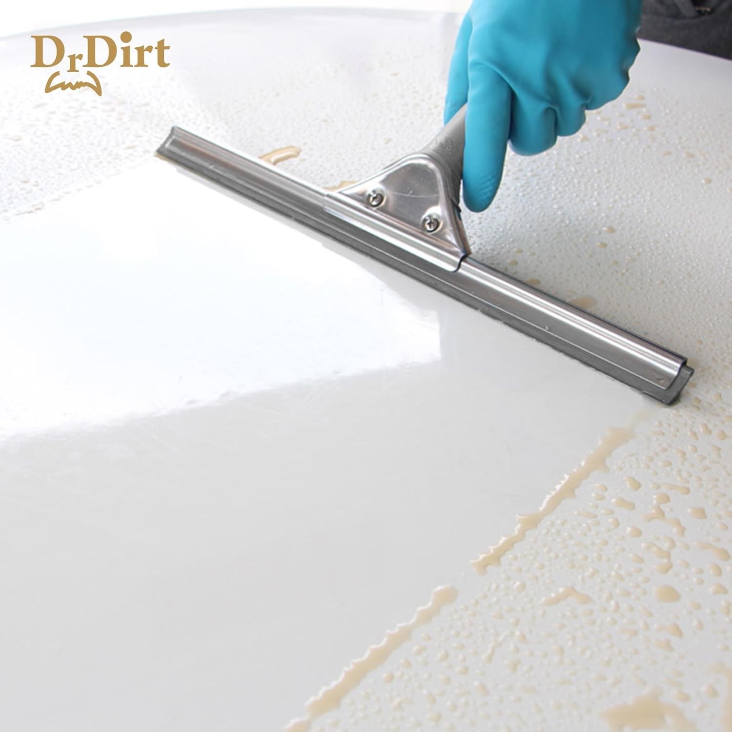 Window Squeegee for Home | 14-Inch Squeegee for Window Cleaning with Ergonomic