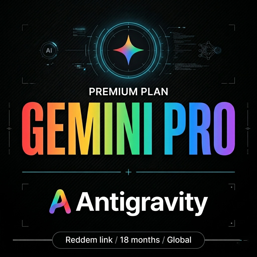 Google Gemini AI Pro – 18 Months Subscription - Antigravity - Premium AI Tools