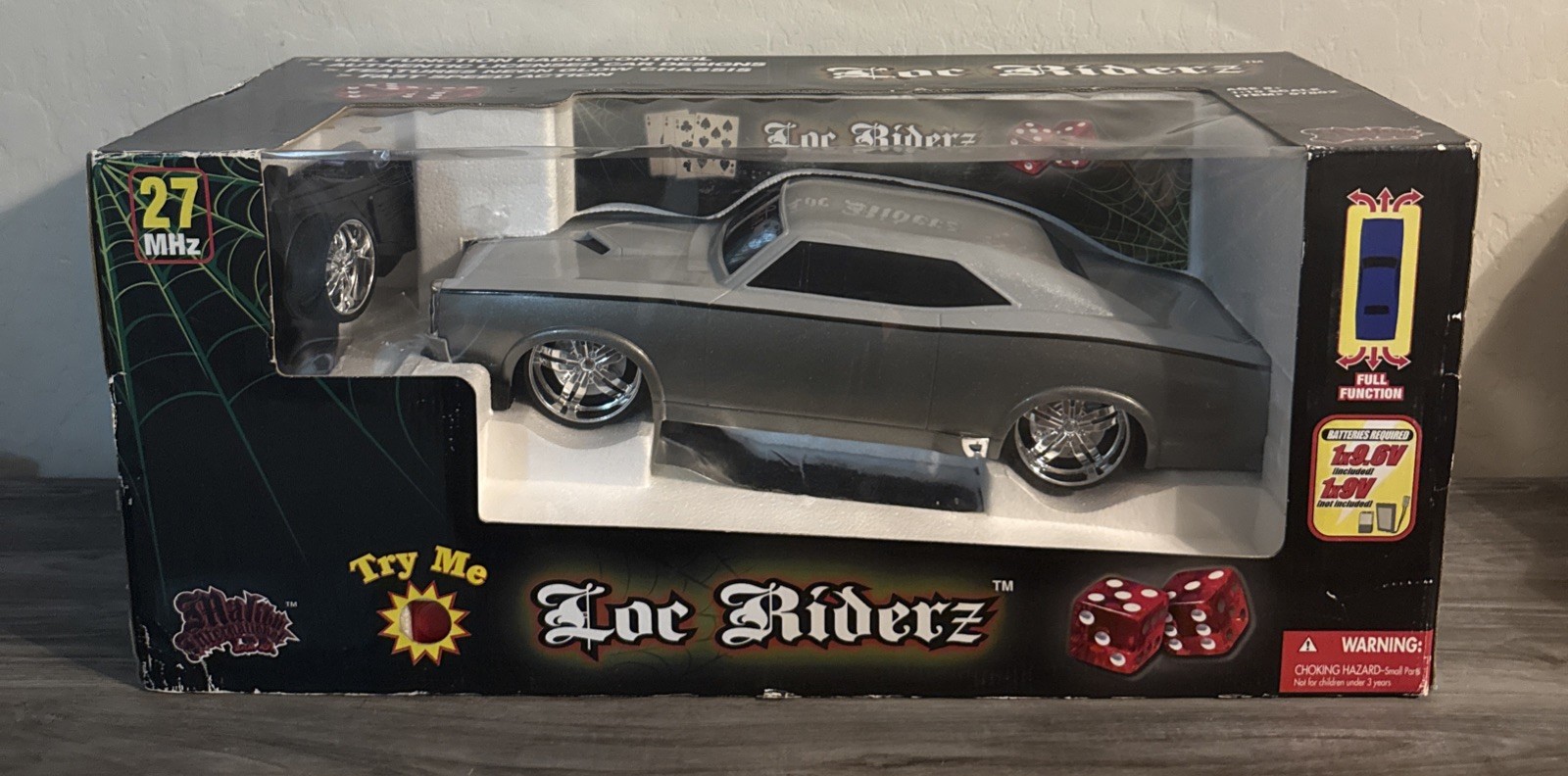 Malibu International LTD. Loc Riderz Radio Control 1968 Pontiac GTO Car Open Box