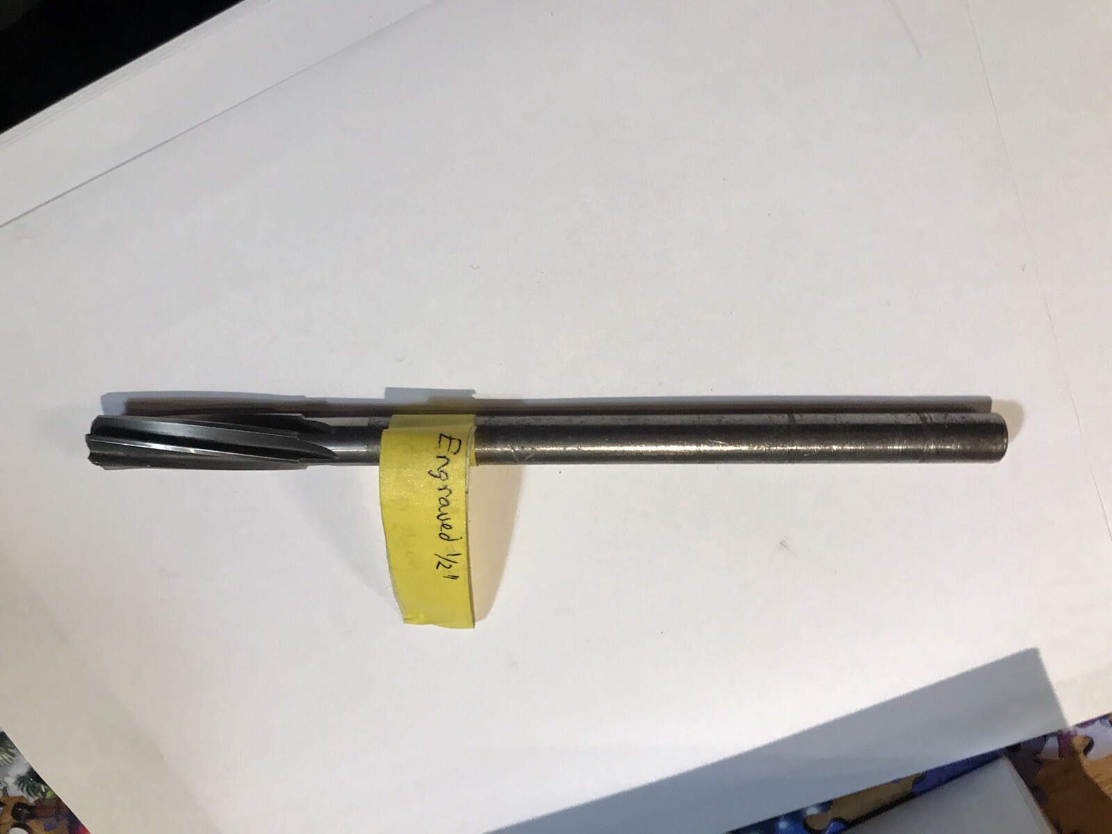 Reamer Bit 1/2” Spiral 6 Flute Stock #0500