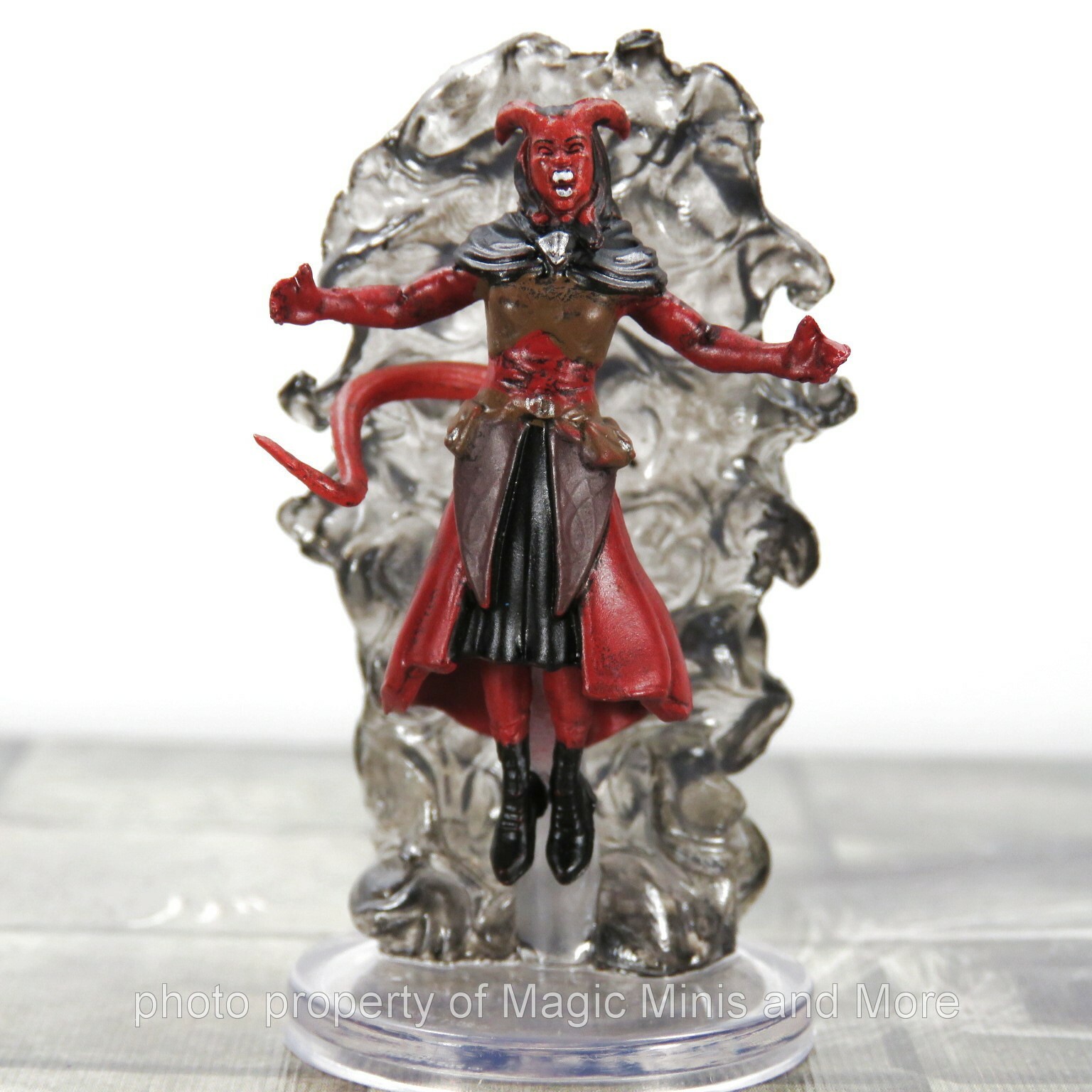Boneyard ~ VAMPIRE SPELLCASTER #17 Icons Realms D&D tiefling warlock mini demon