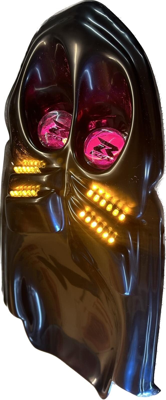 NOT PAINTED- SUZUKI 00-03 GSXR UNDERTAIL IN ABS PLASTIC (2 ROWS LEDS) NEW!