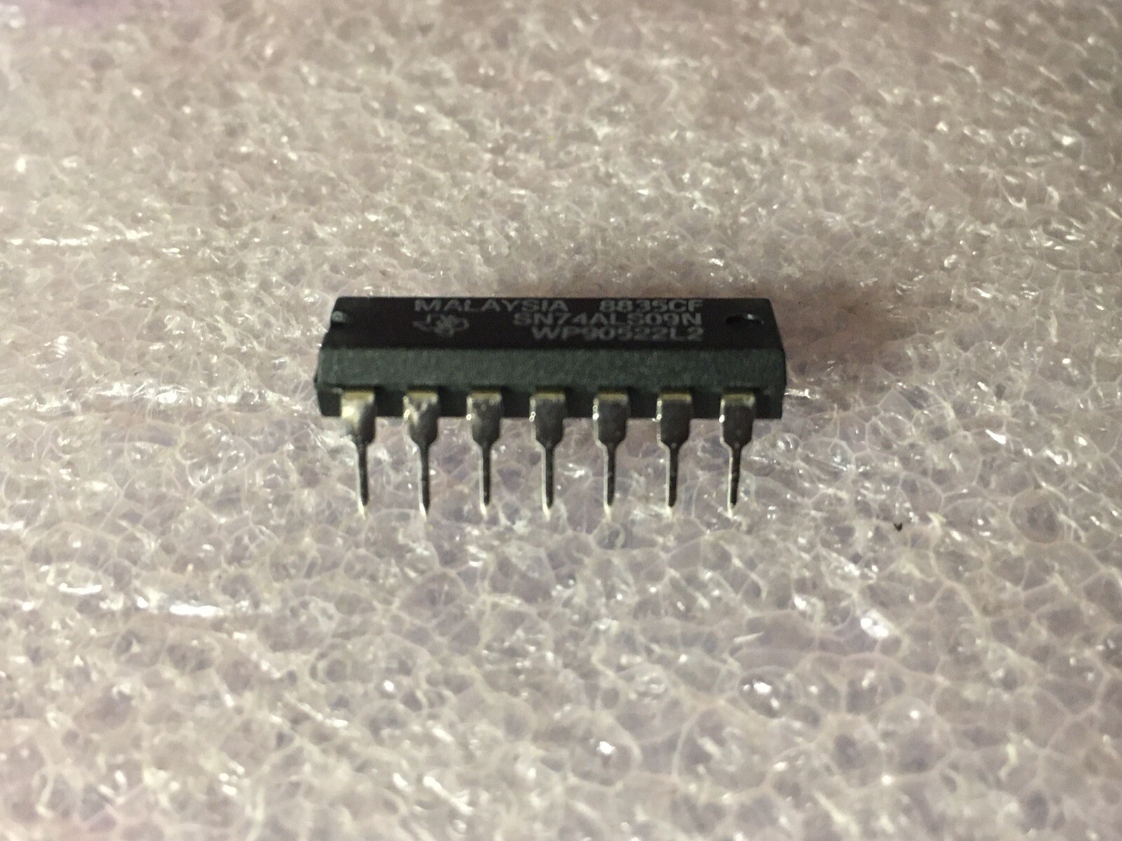 SN74ALS09N IC ULT-FAST HI-SPD BIPOLAR & GATE W/OPEN COLL DIP 14 PIN (LOT OF 5)