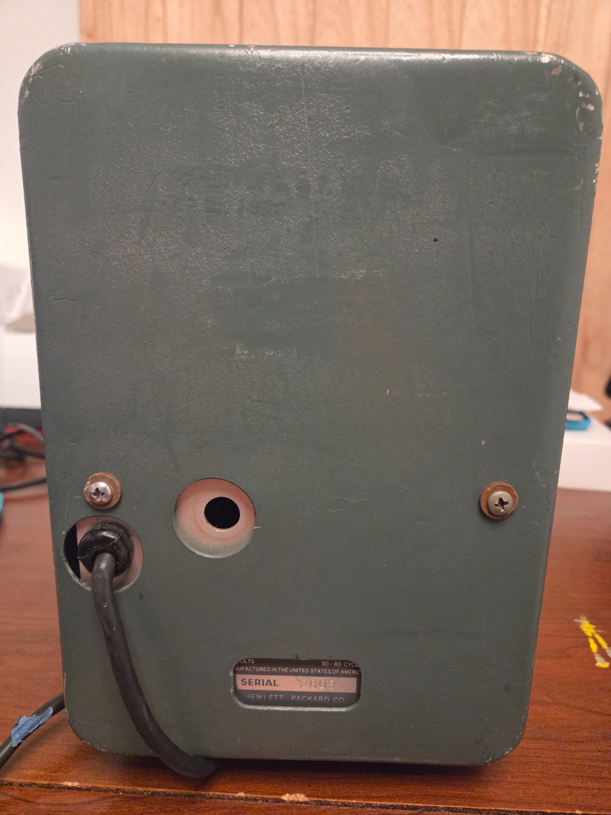 Hewlett Packard hp Model 200 CD Wide Range Oscillator