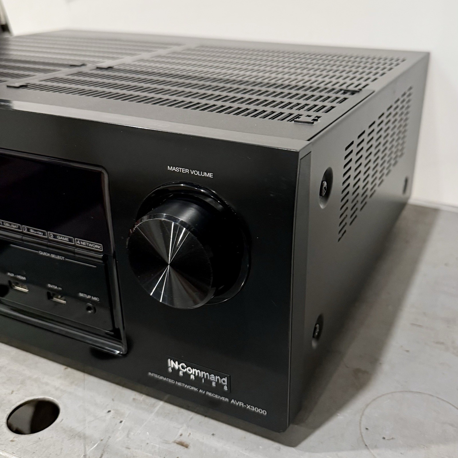 Denon AVR-X3000 7.1 CH 4K UHD Integrated Network A/V Receiver +Remote *BUNDLE!