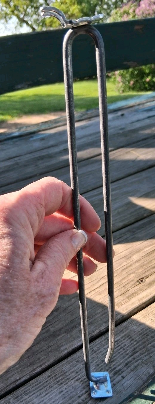 44 Staight Metal Hooks For Peg Boards
