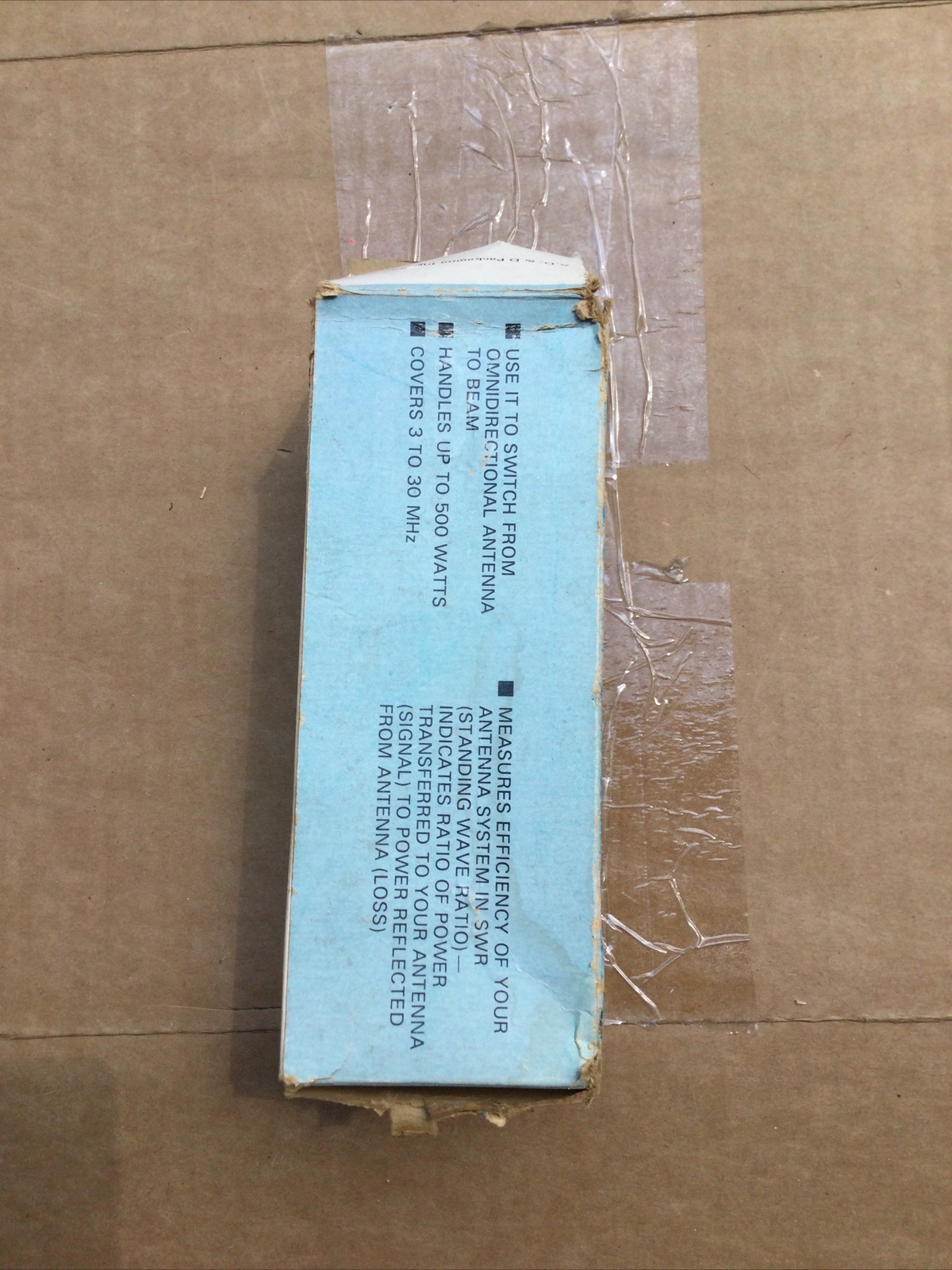 Micronta 21-521A, 2-Position Coax Switch and SWR Tester