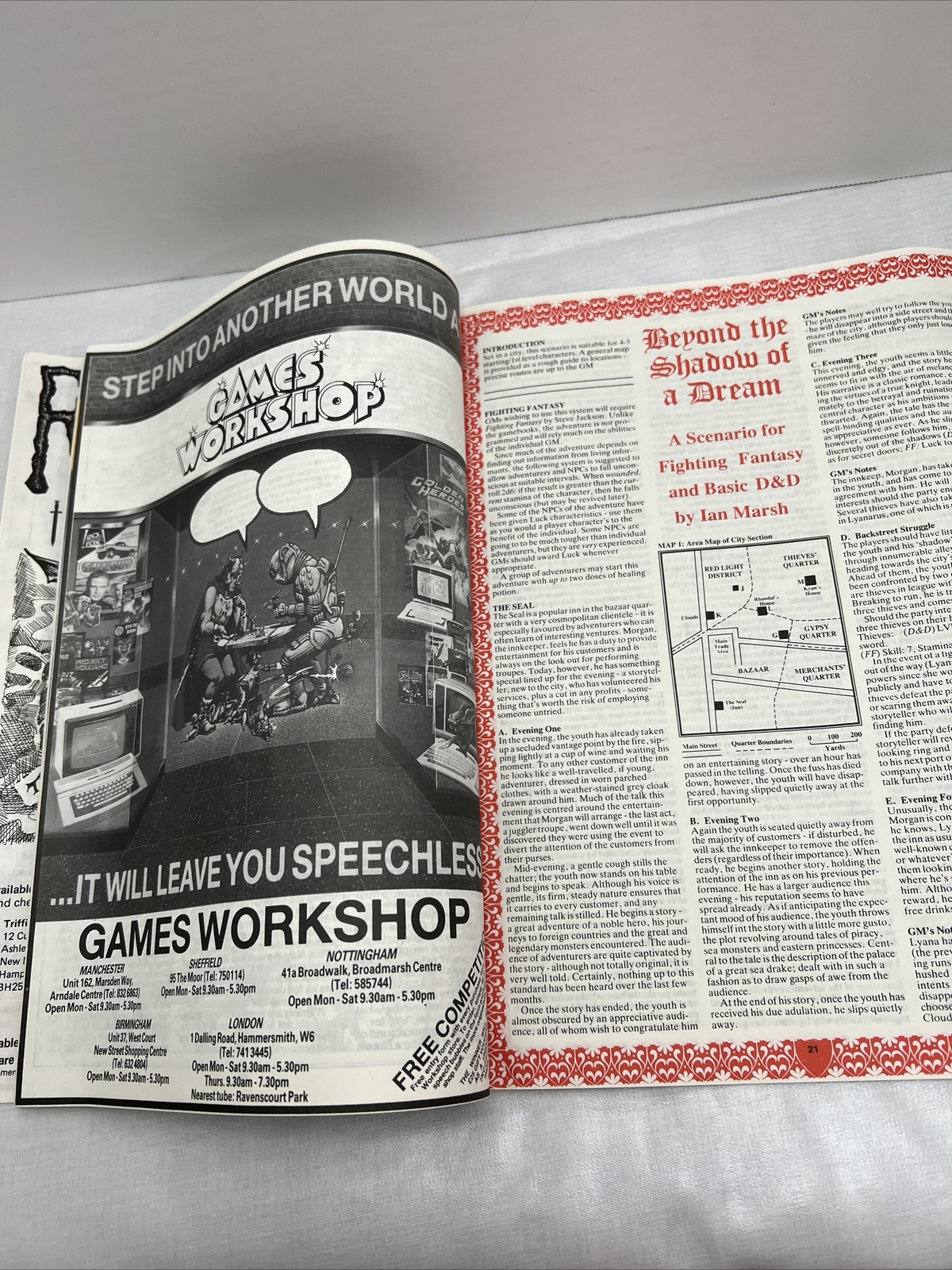 White Dwarf Magazine Issue 61 January 1985 Games Workshop