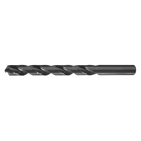 Westward 5Plv2 12.00Mm Hss Black Oxide 118 Deg. Jobber Length Drill Bit