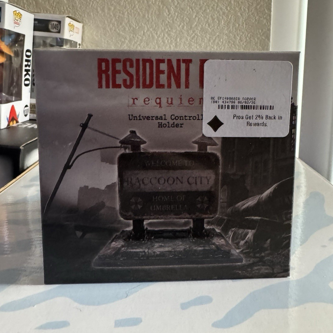 Geeknet Resident Evil Requiem Universal Controller Holder Stand for Controller