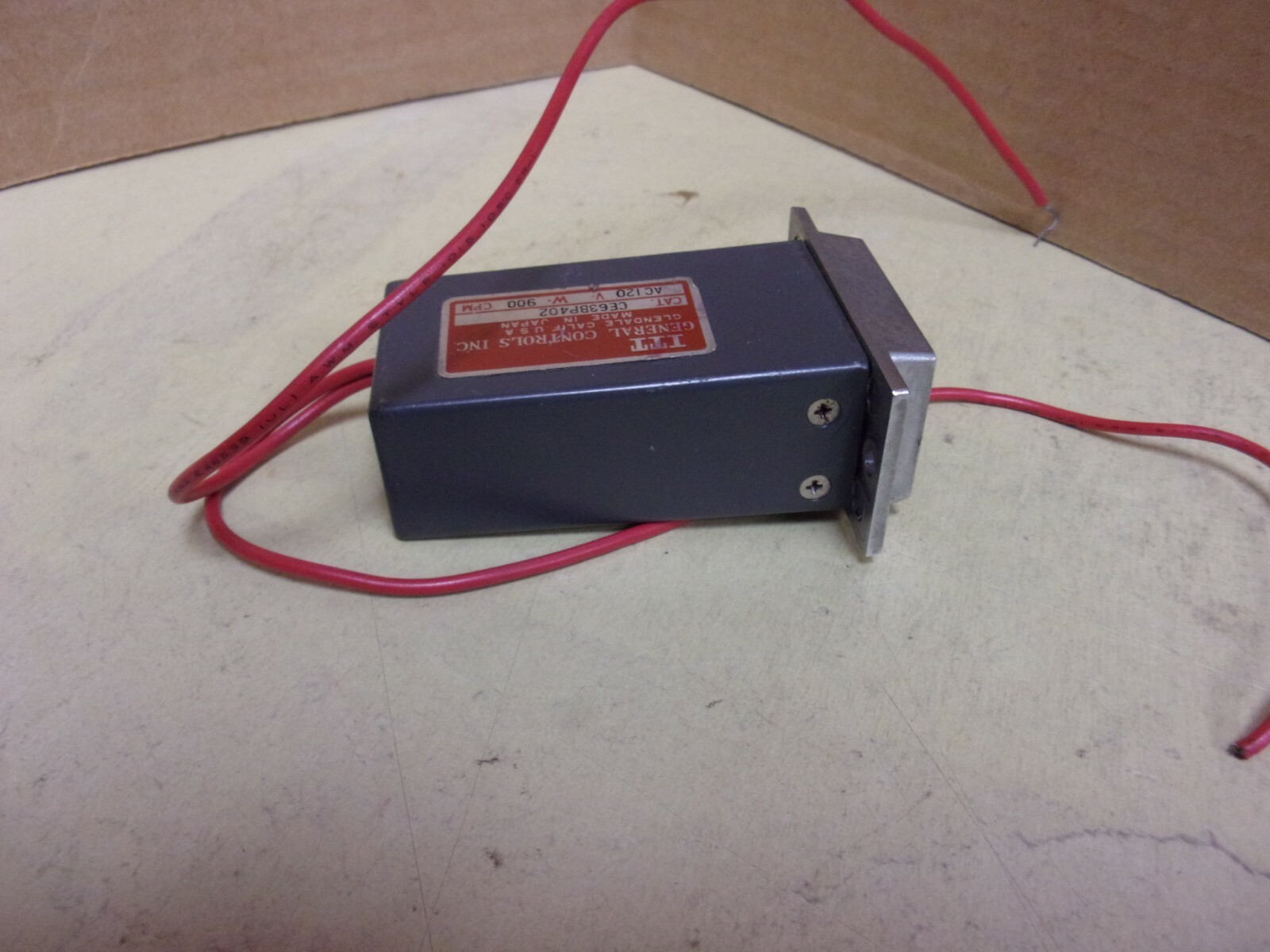 ITT General Controls Inc. CE63BP402 Counter , used