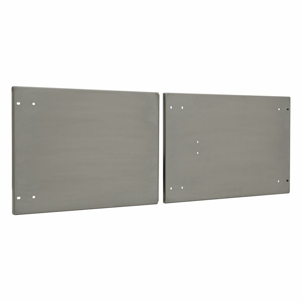 HD Ramps Stainless Steel Door Upgrade for 60" W x 24" H Trailer Cabinet