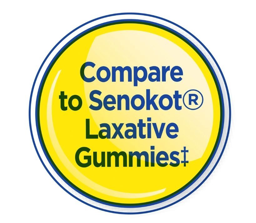 Equate Laxative Gummies with Senna Extract, 60 Count