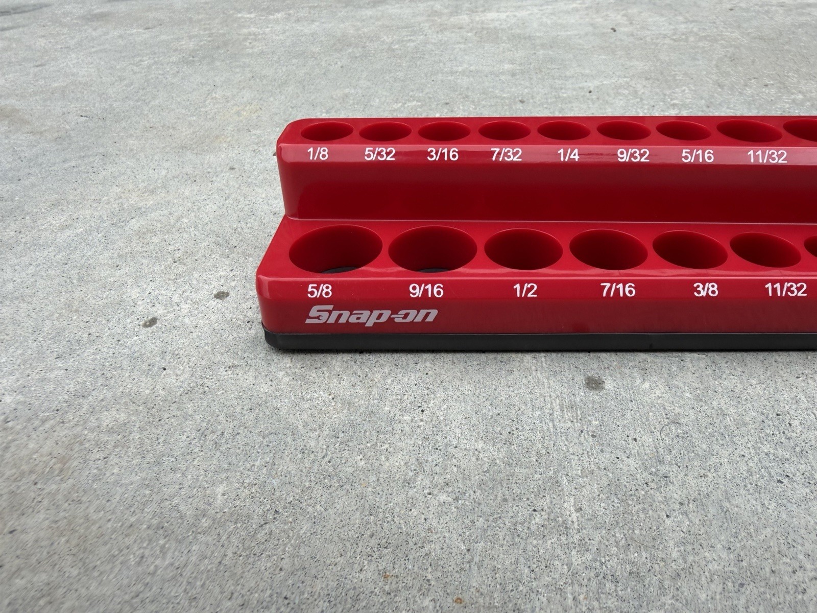 Snap On Tools SAE Socket Tray Magnetic Organizer 1/4” Drive Snap-On