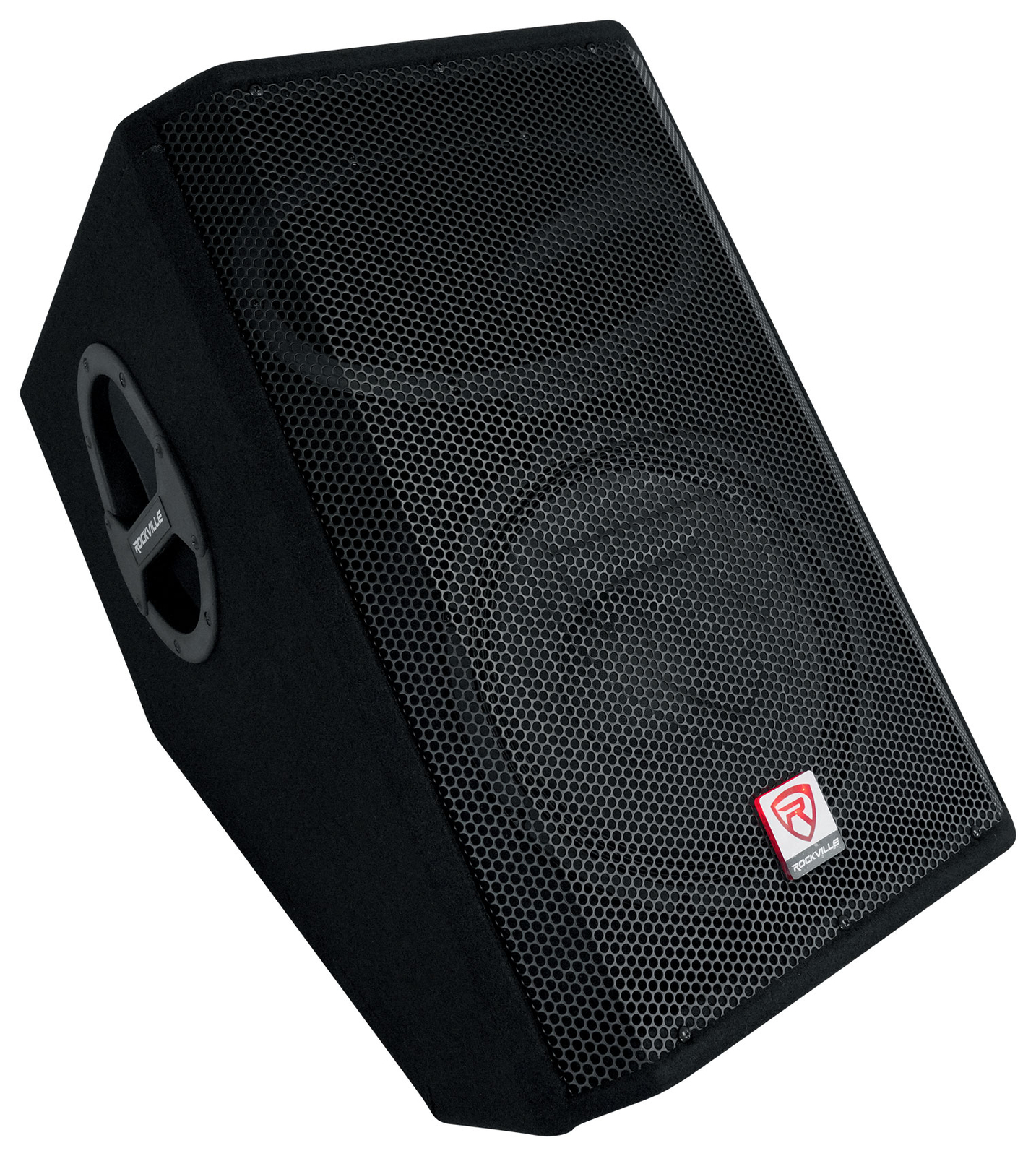 (2) Rockville 15” Speakers+Monitors+Mixer+Mics+Stands+For Church Sound Systems