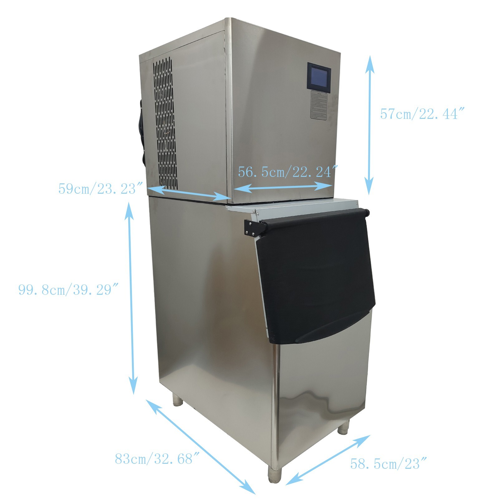 Commercial Ice Maker Fully Automatic Ice Maker 110V 250KG/Day