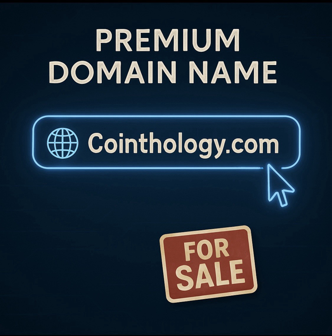 Cointhology.com Ultra Premium Domain Name for Sale for Professional Coin Dealers