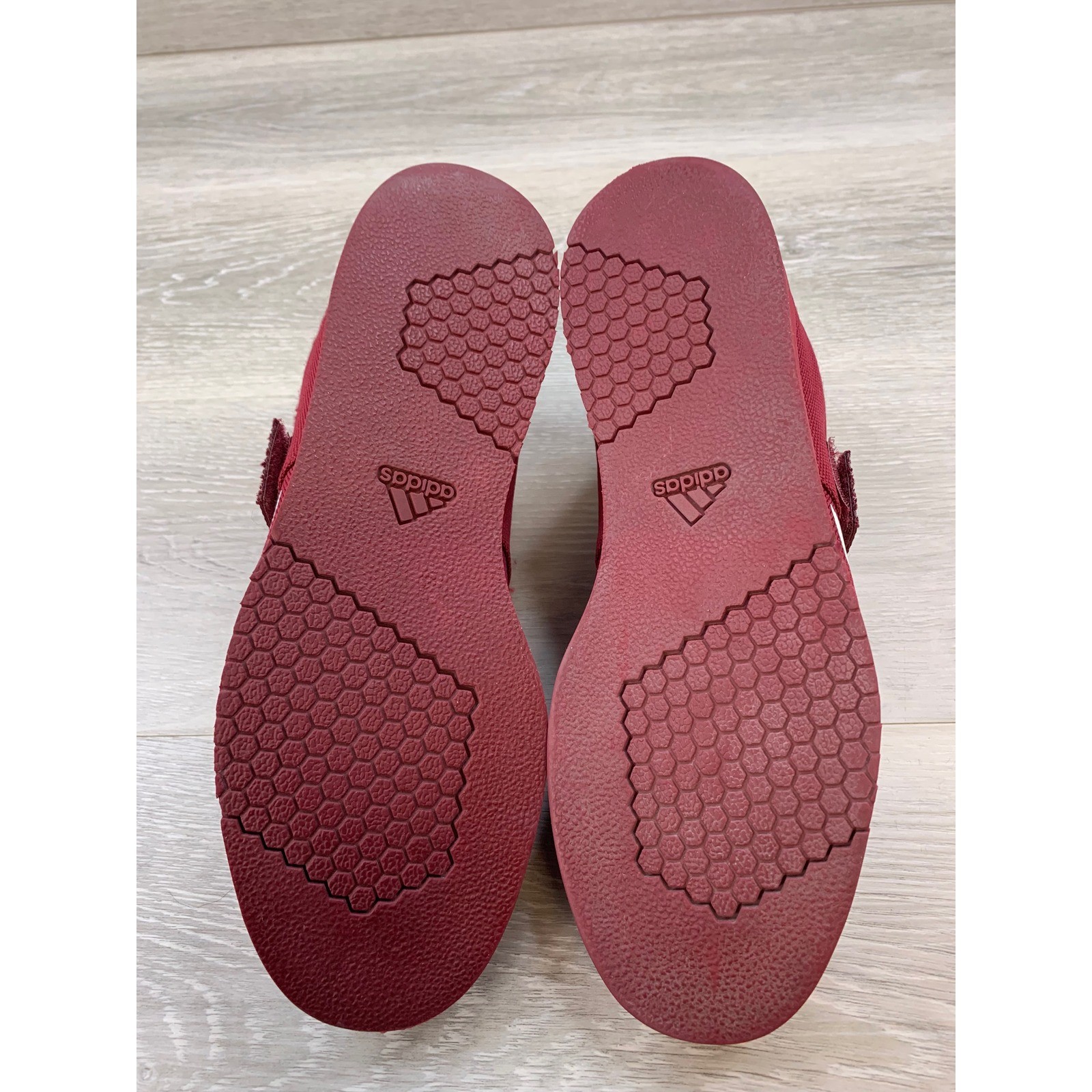 Adidas Powerlift 4 Men's Weightlifting Sneakers Maroon 7.5 Training Shoes