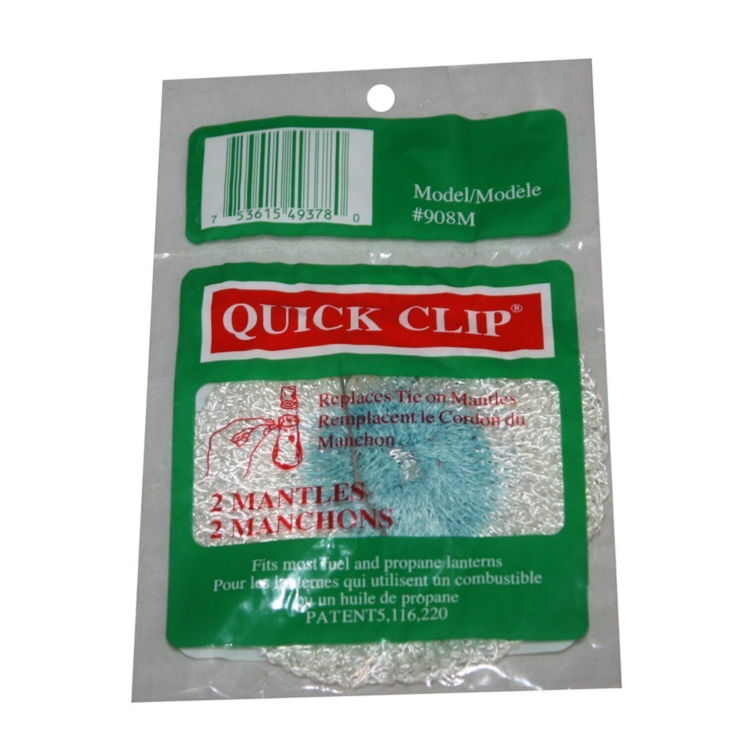 Quick Clip No-Tie Lantern Mantles 2 Pack