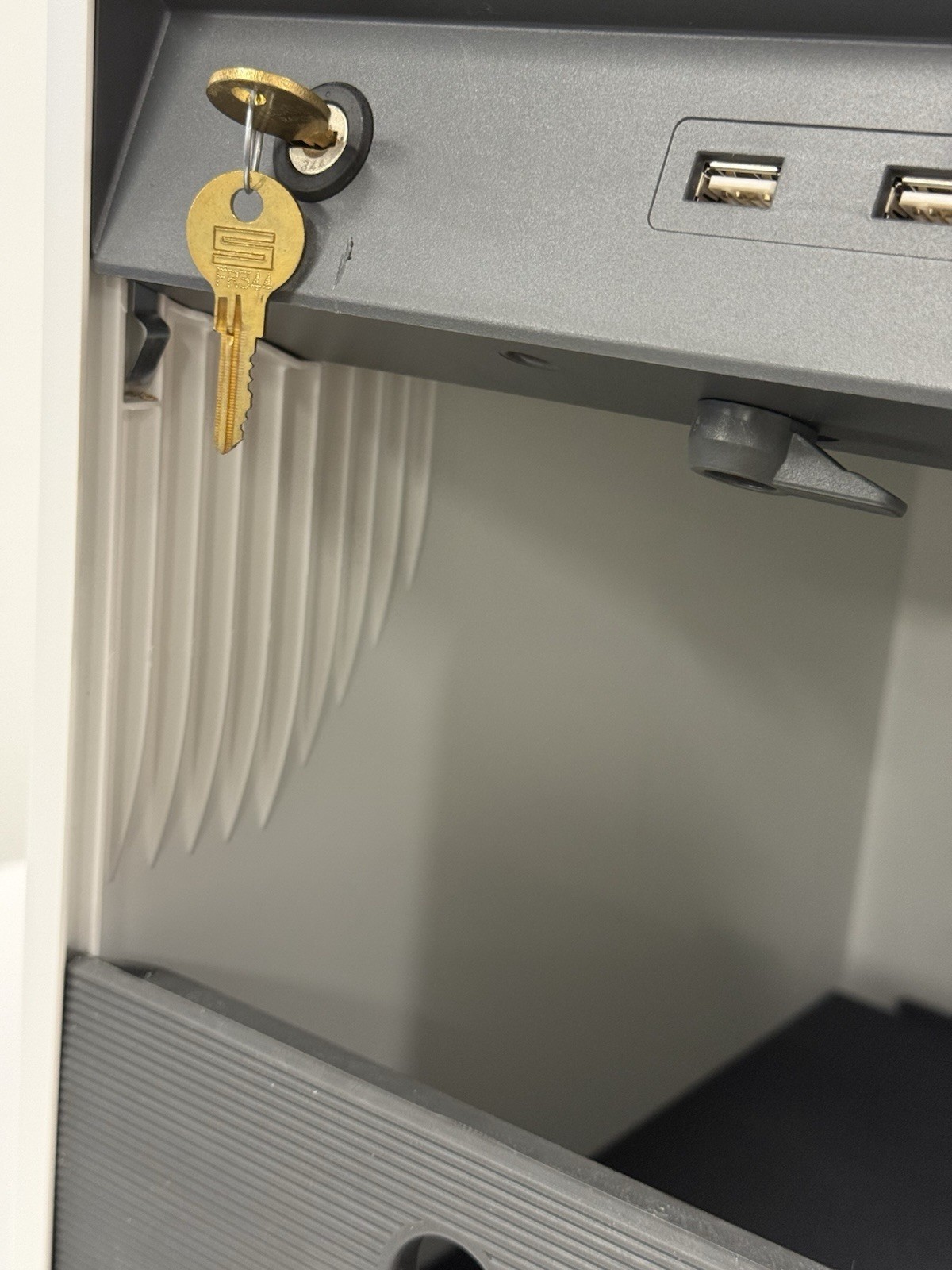 Steelcase SOTO Desk Mounted Personal Storage Unit White