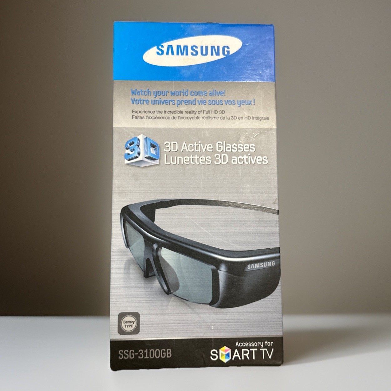 Samsung SSG-3100GB 3D Active Glasses Smart TV NEW NRFB Sealed NEW