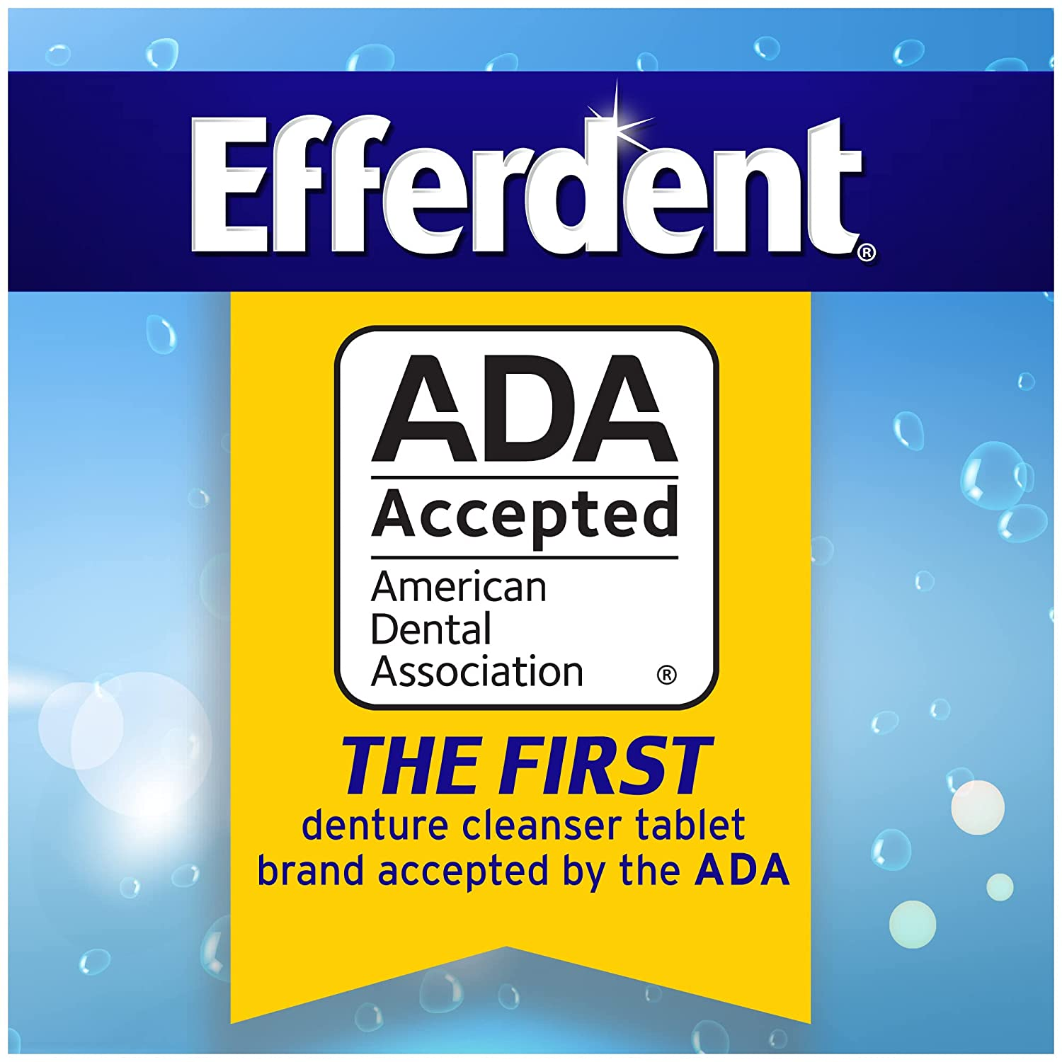 Efferdent Complete Clean Retainer Cleaner & Denture Cleanser - 126 Tablets