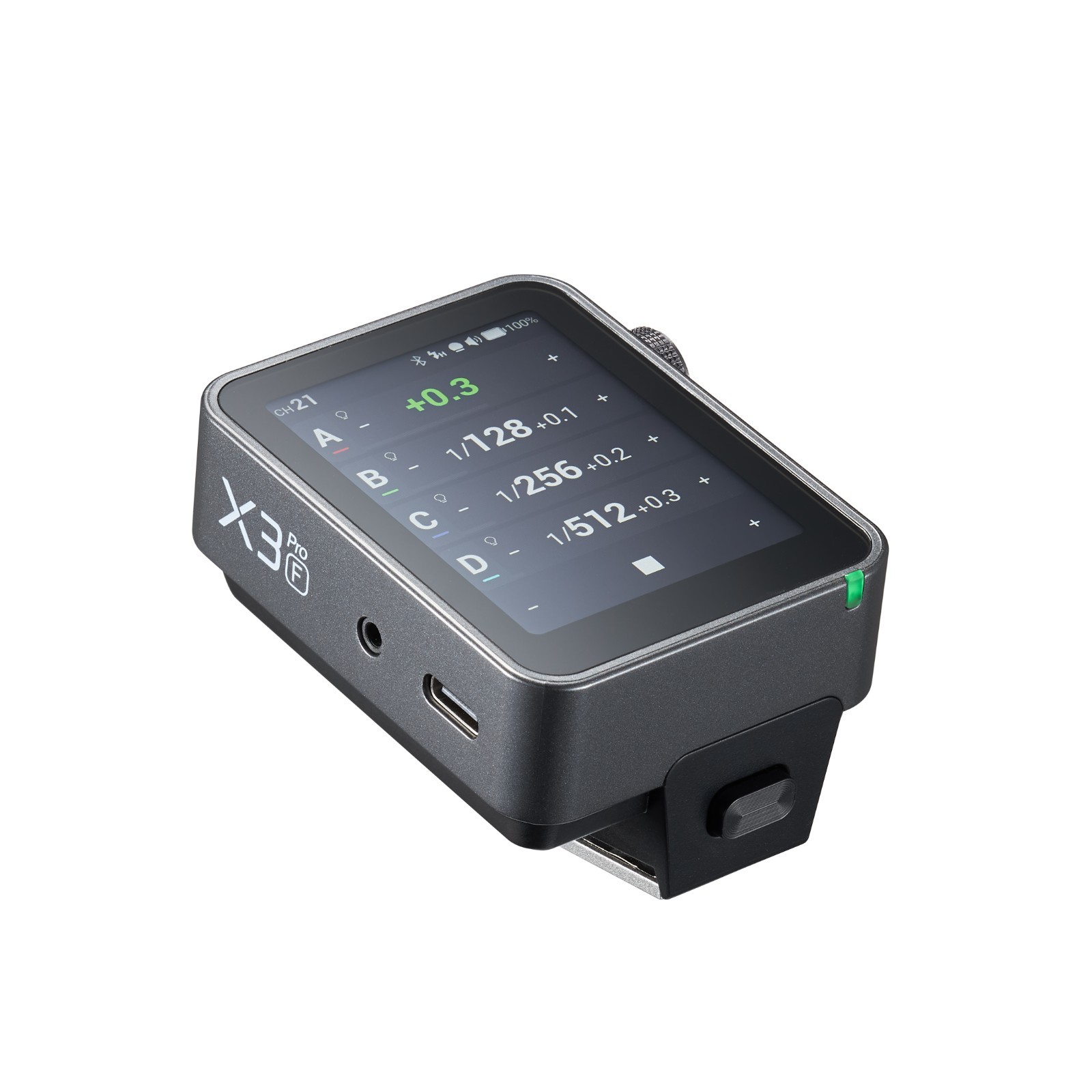 Godox X3Pro F Touchscreen TTL Wireless 2.4" LCD Screen Flash Trigger for Fuji