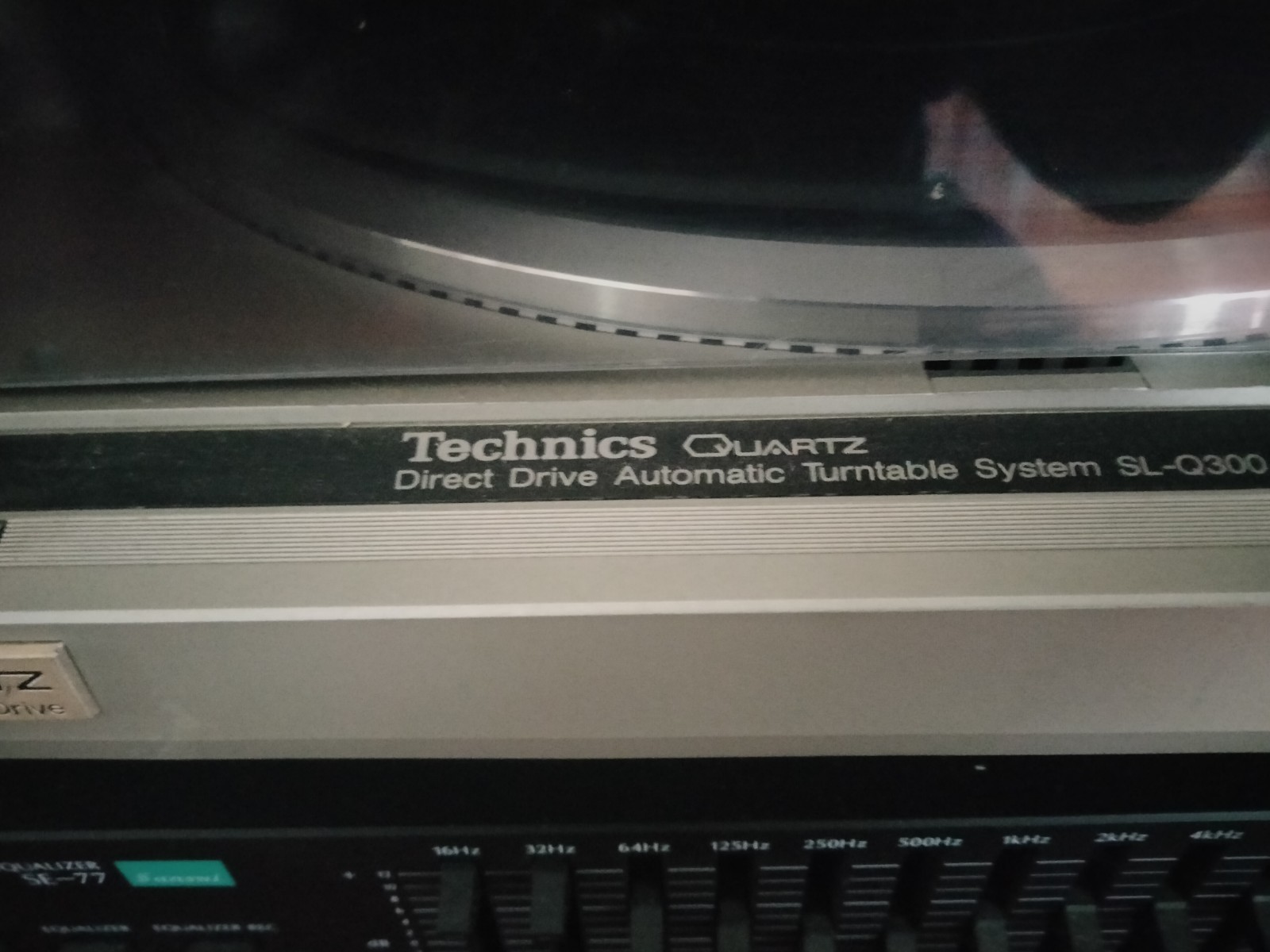 Vintage turntable