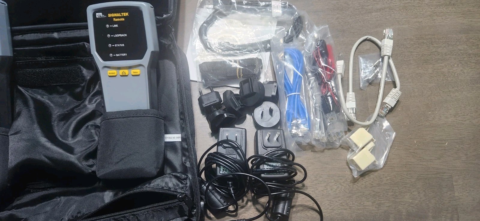 IDEAL SignalTek Gigabit Ethernet Cable Qualification Tester Signal Tek