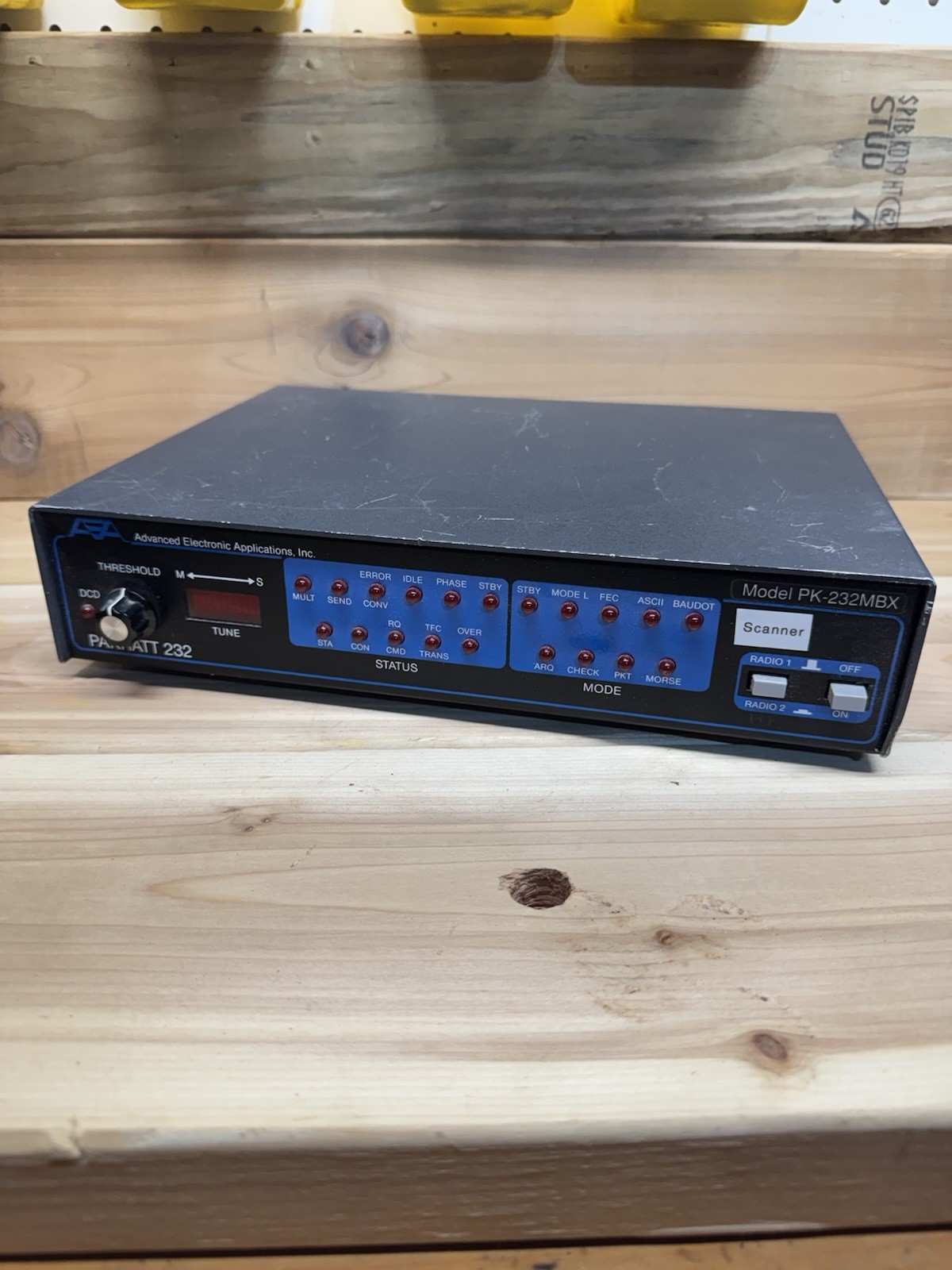 AEA Pakratt 232 PK-232 Multi-Mode Data Controller - Untested