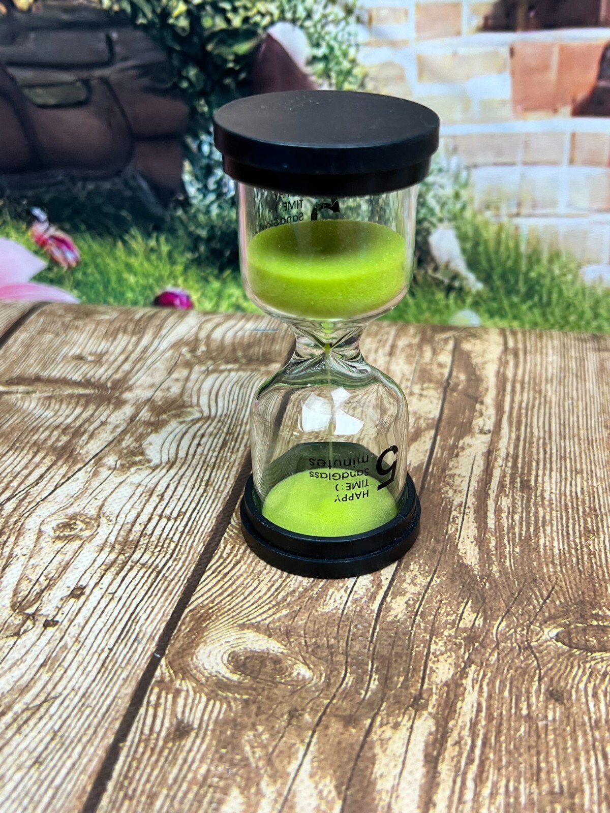 Happy Time Sand Glass 5 Minute Sand Timer