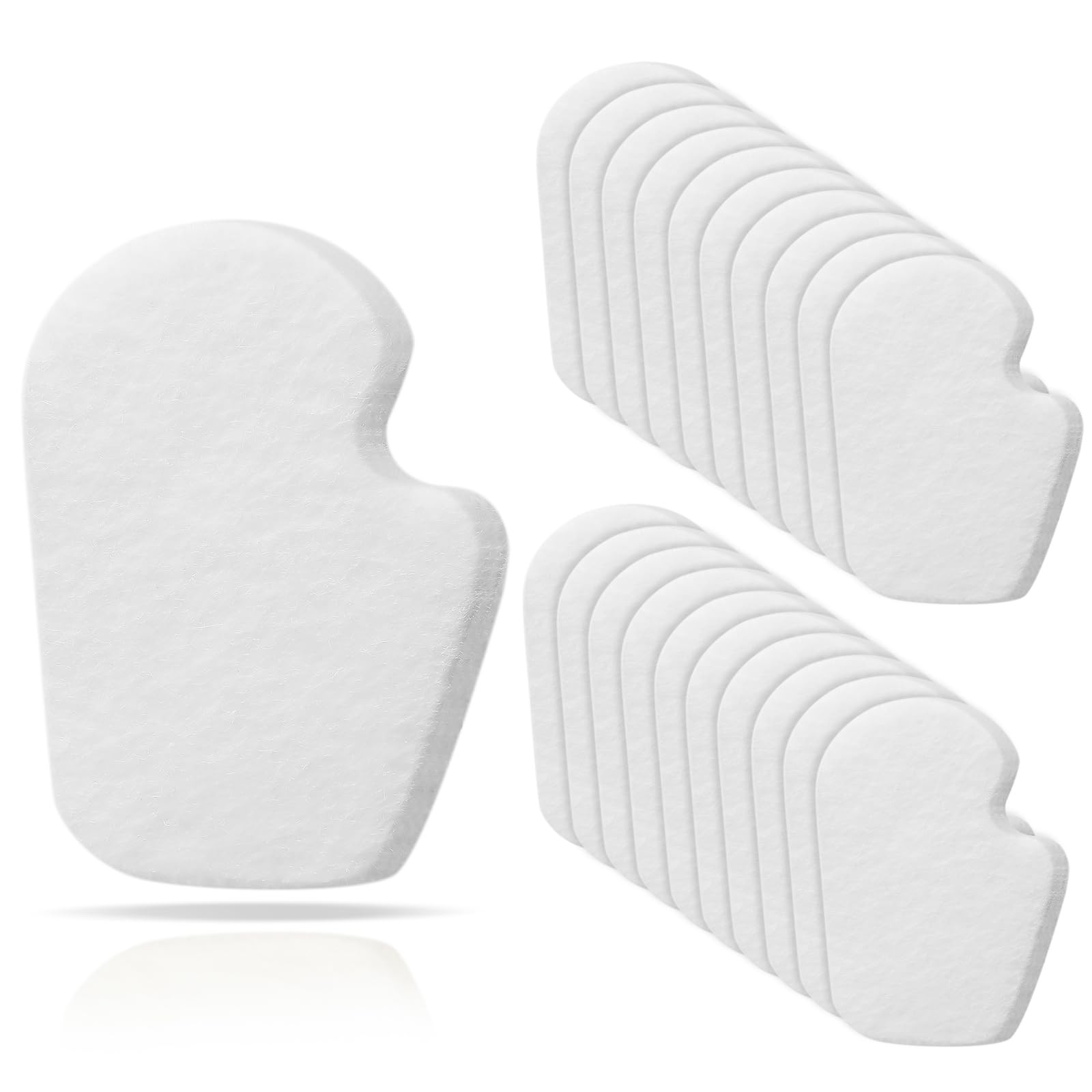 20 Pcs Sesamoiditis Pads, 1/4" Thick Dancers Pads for Ball of Feet Pain Thick...