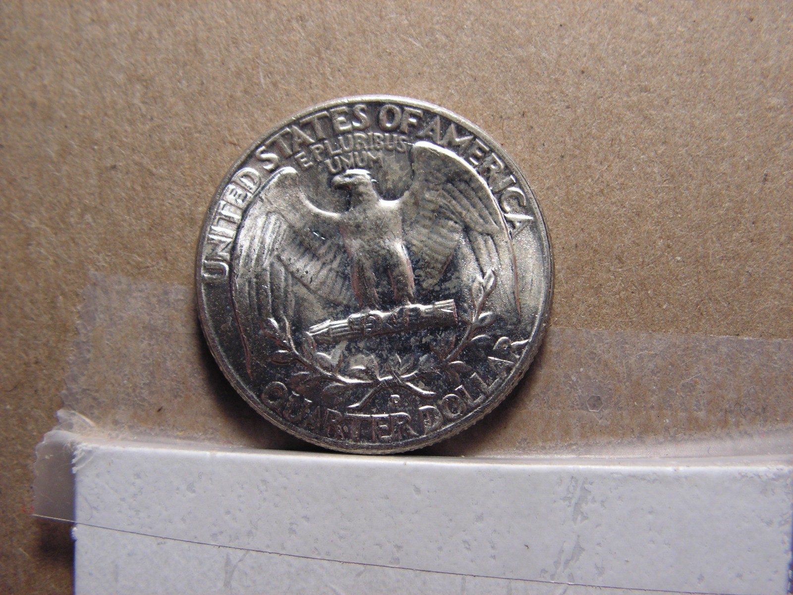 1960 - D Washington Quarter, Uncirculated.