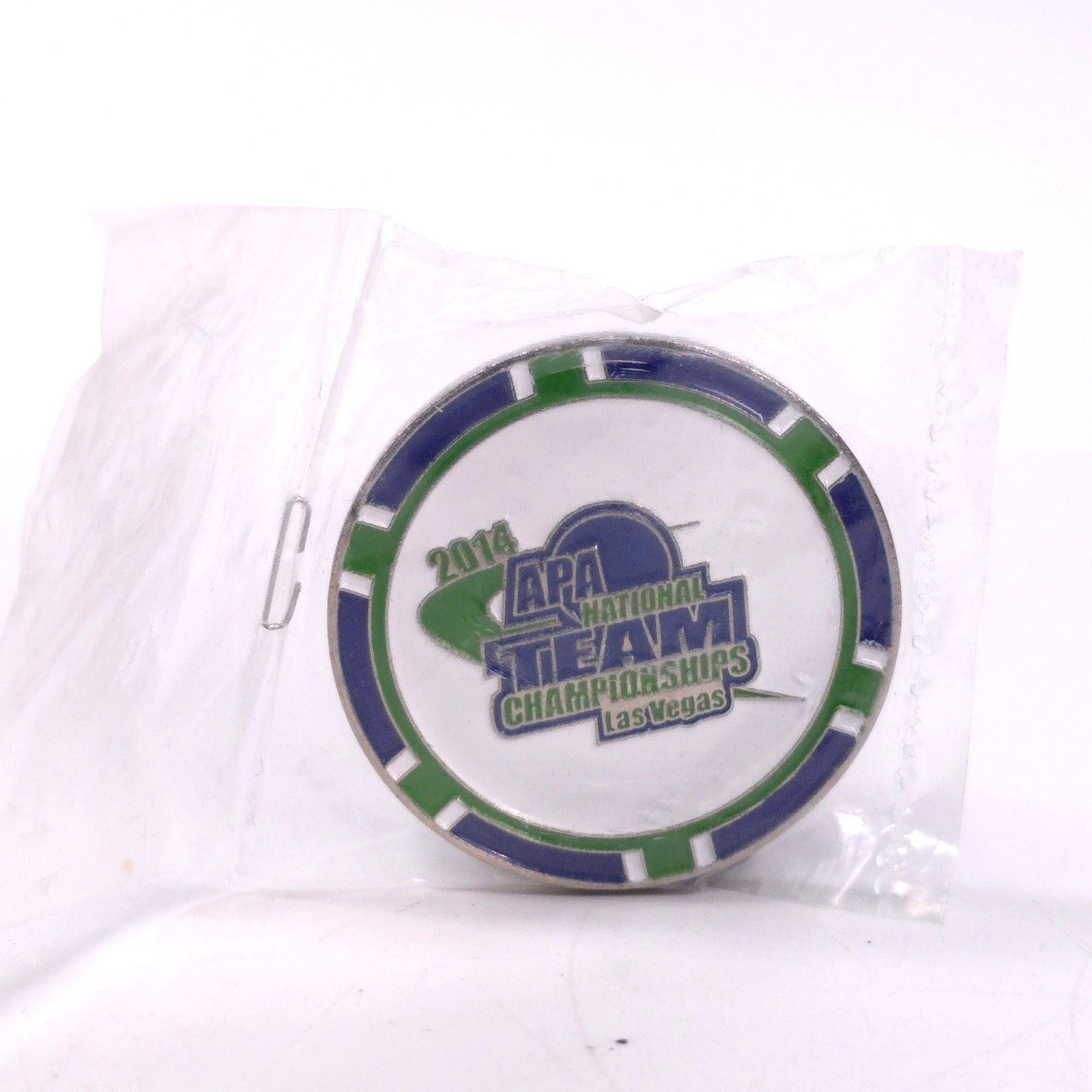 2014 APA National Team Championships Las Vegas Pool Token Coin 2+ Ship FREE