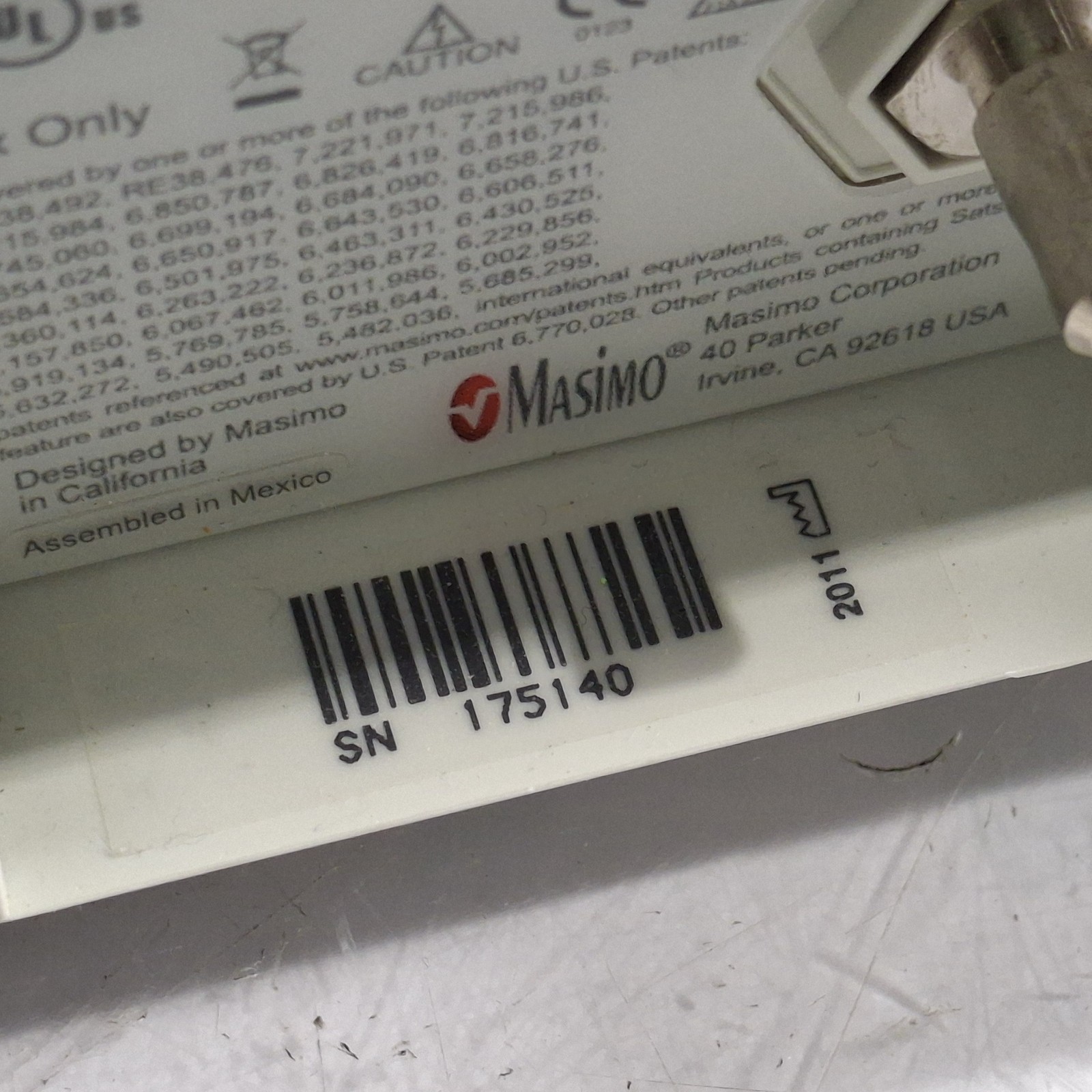 Masimo Radical Signal Extraction RDS-3 Docking Station