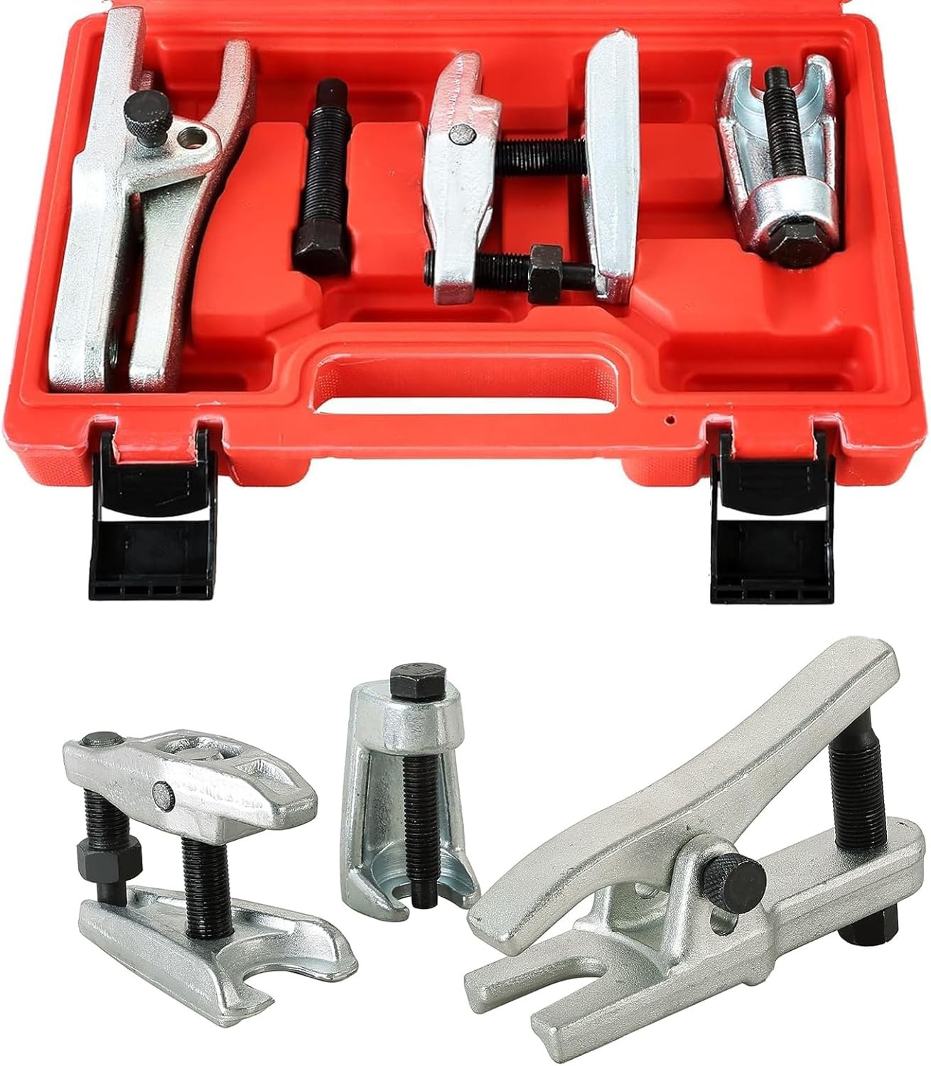 3PCS Universal Ball Joint Separator, Tie Rod End Tool Pitarm Arm Puller for