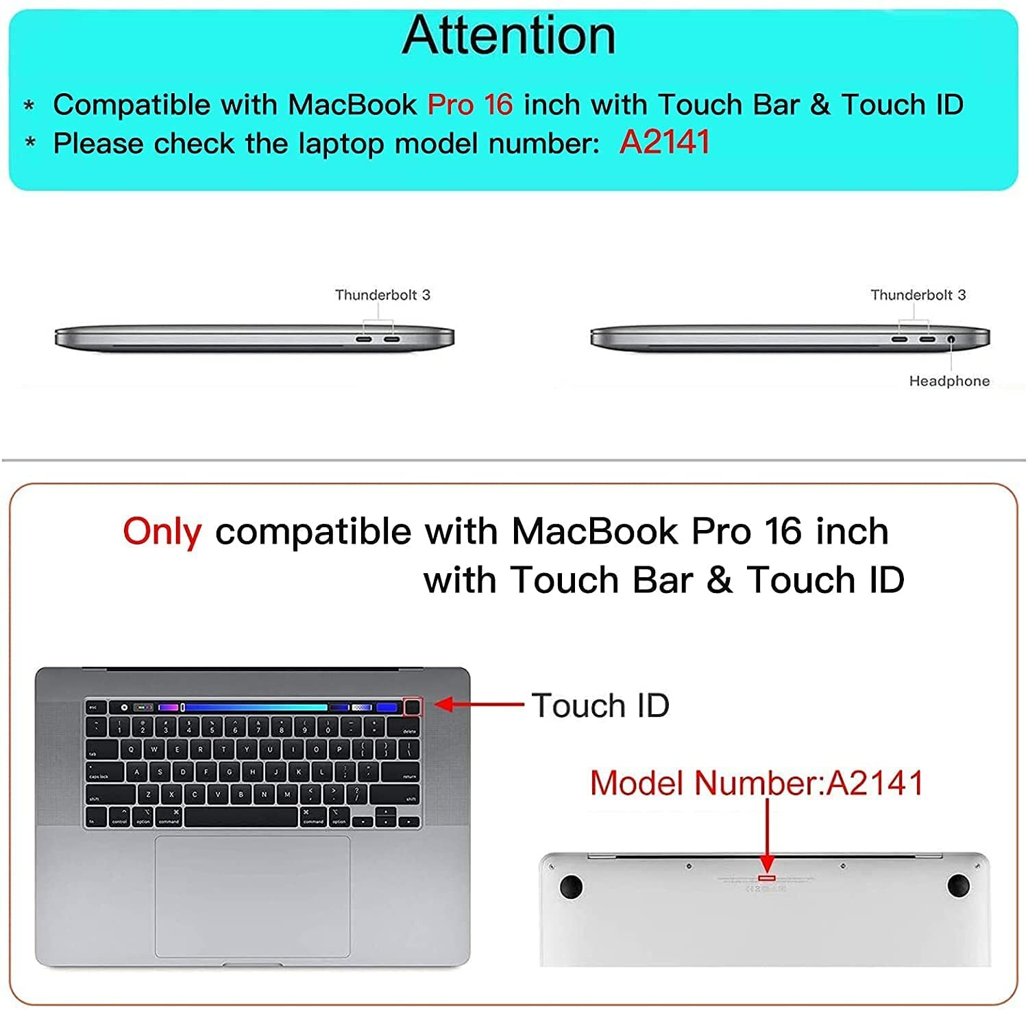 Mosiso Hard Shell for Macbook Pro 16 inch Case A2141 2019 2021 Notebook Cover