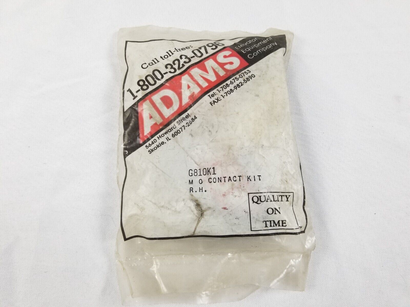 Adams G810K1 MO Contact Kit