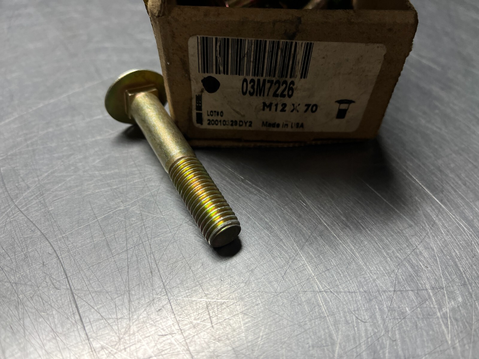 03M7226 GENUINE OEM John Deere BOLT M12x70
